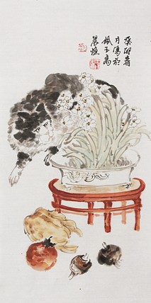 北京美术家协会会员 王鹏 精花鸟