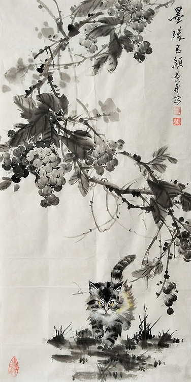 职业艺术家 杜长义 国画作品