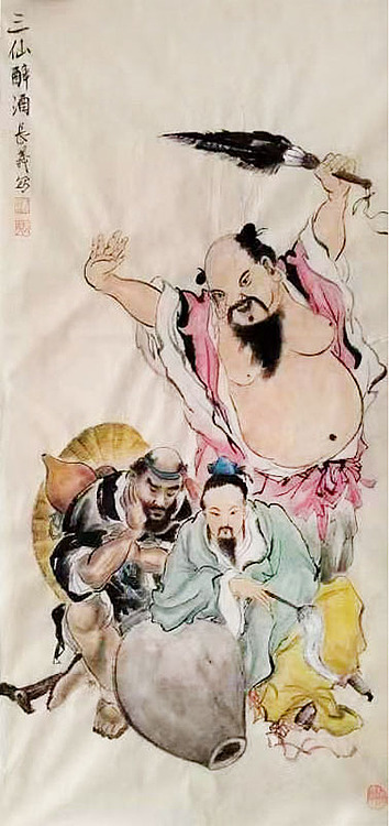 职业艺术家 杜长义 国画作品