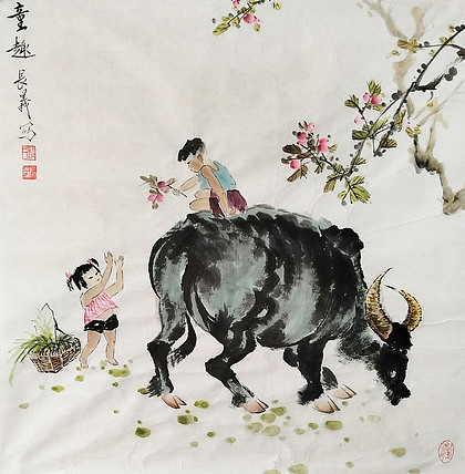 职业艺术家 杜长义 国画作品