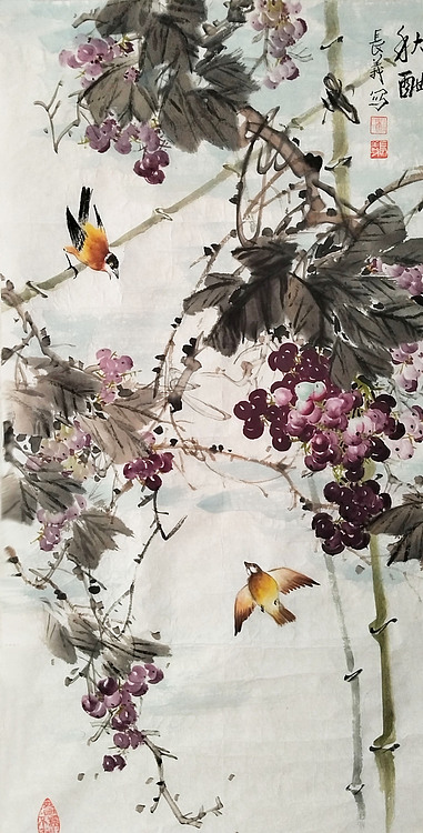 职业艺术家 杜长义 国画作品