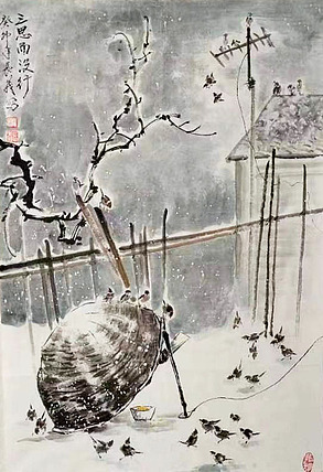 职业艺术家 杜长义 国画作品
