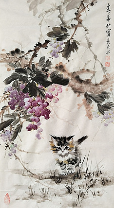 职业艺术家 杜长义 国画作品