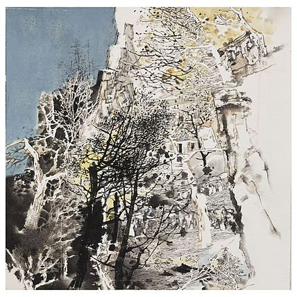 中国美协会员，天津美术学院 刘子展 精品国画