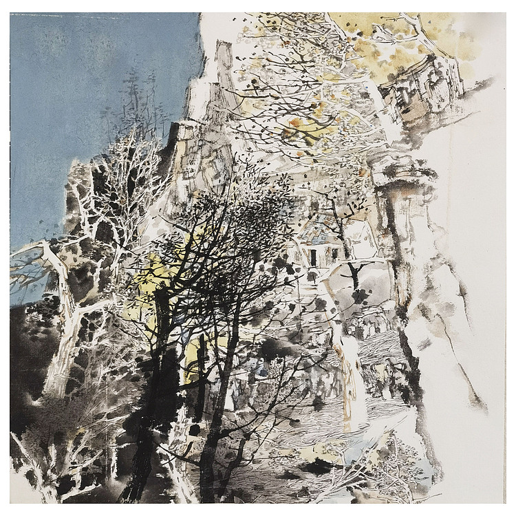 中国美协会员，天津美术学院 刘子展 精品国画