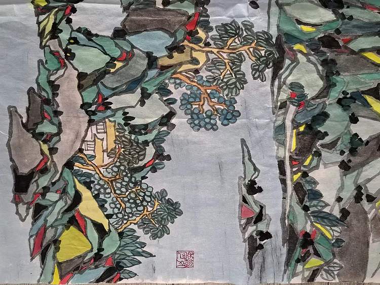 李梦娈 山水