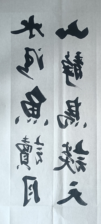 王连生 双手书法