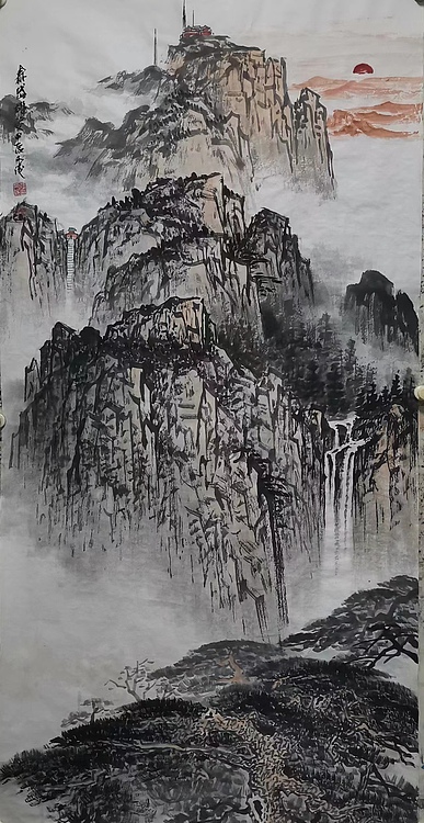 张凡俊 泰岱雄姿