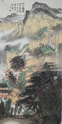 青年艺术家  刘伶伶 精品山水