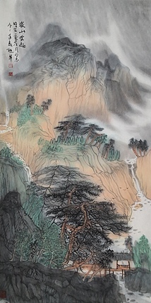 青年艺术家  刘伶伶 精品山水