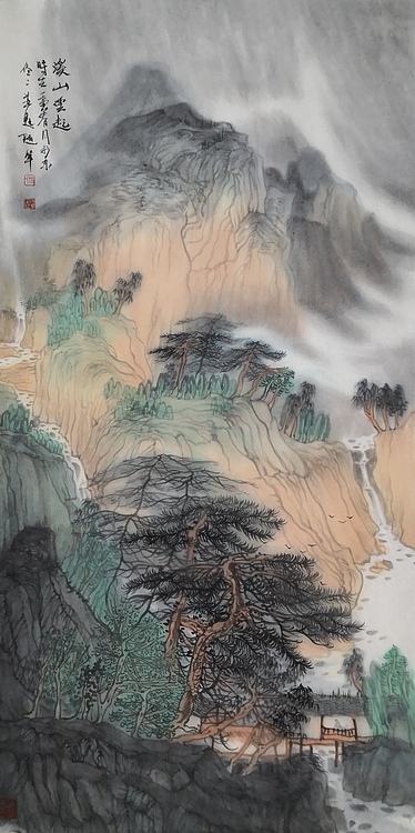 青年艺术家  刘伶伶 精品山水