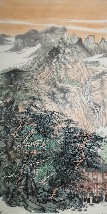 青年艺术家  刘伶伶 四尺精品山水