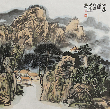 职业艺术家 精品国画