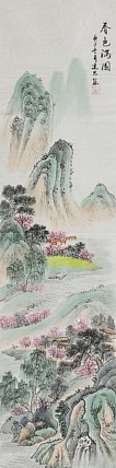当代山水画家 李建忠 山水国画