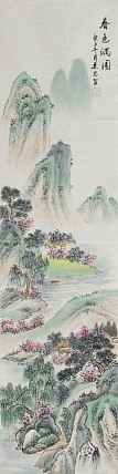 当代山水画家 李建忠 山水国画