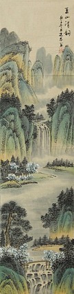 当代山水画家 李建忠 山水国画