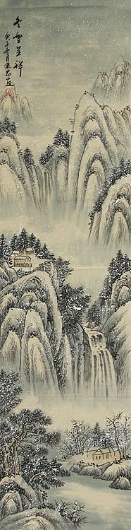 当代山水画家 李建忠 山水国画