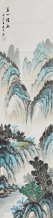 当代山水画家 李建忠 山水国画