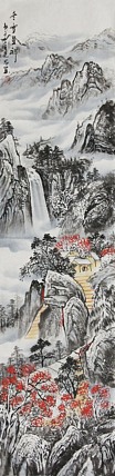 当代山水画家 李建忠 山水国画