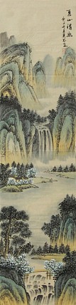 当代山水画家 李建忠 山水国画