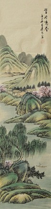 当代山水画家 李建忠 山水国画