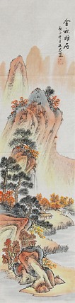当代山水画家 李建忠 山水国画