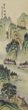 当代山水画家 李建忠 山水国画