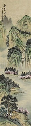 当代山水画家 李建忠 山水国画