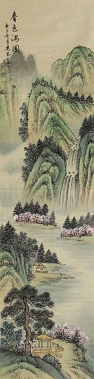 当代山水画家 李建忠 山水国画
