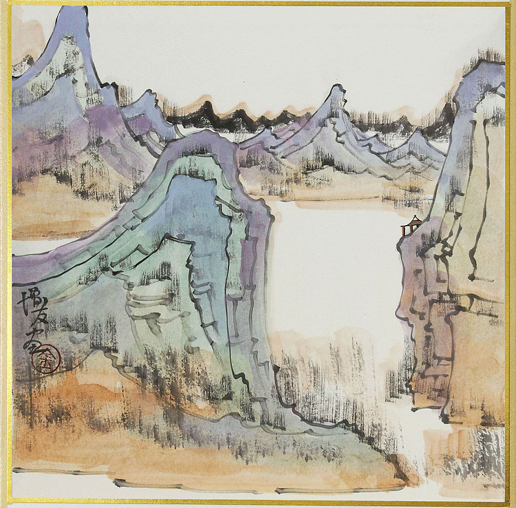 教授，硕士生导师，中国美协会员，金增友  （带合影）