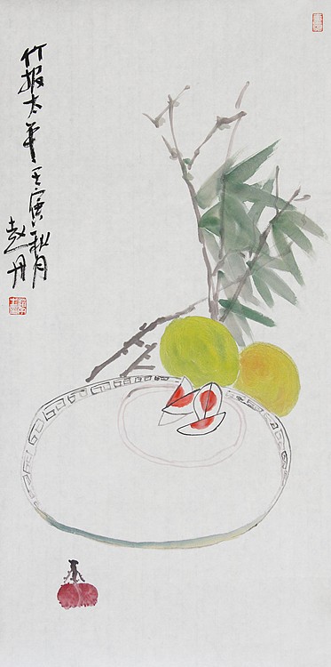 青年潜力艺术家，河北美院 赵天红（笔名赵丹）