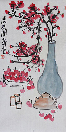 青年潜力艺术家，河北美院 赵天红（笔名赵丹）