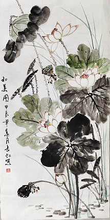 中国国画家协会理事 著名艺术家 谢长虹 精品国画作品
