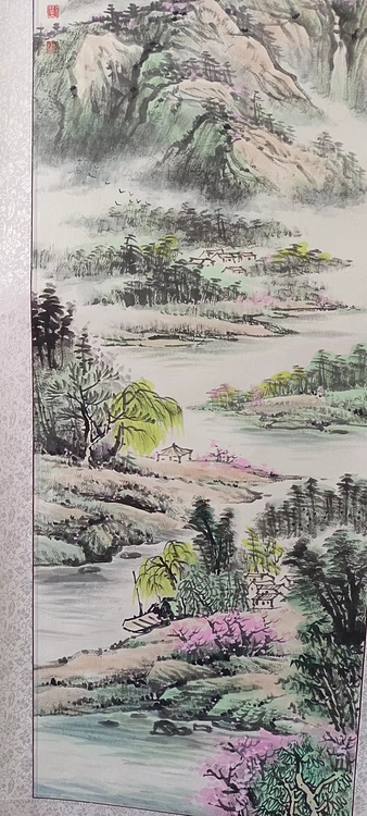 刘玥宏 春暖柳绿花艳丽