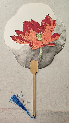 永遇乐 工笔 团扇