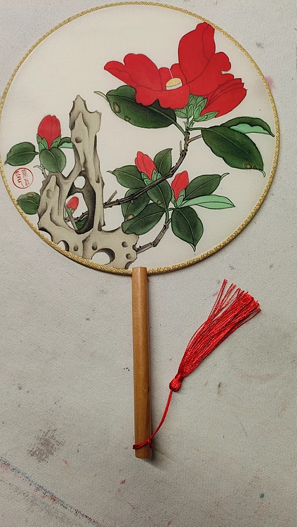 永遇乐 工笔 团扇