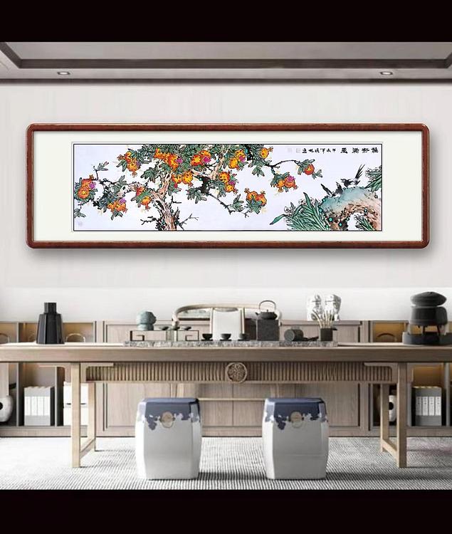 高晓林 （4665）国家一级美术师，江苏省美协会员《福籽满盈》