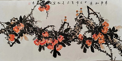 中国国画家协会理事 著名艺术家 谢长虹 精品国画作品