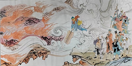中国国画家协会理事 著名艺术家 谢长虹 精品国画作品