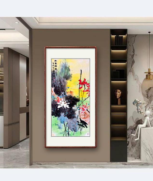 高晓林 （4672）国家一级美术师，江苏省美协会员《和气满堂》