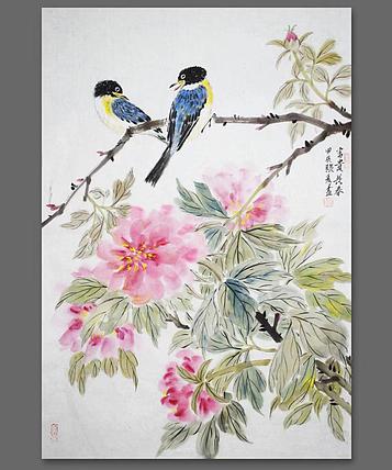 张秀 富贵长春