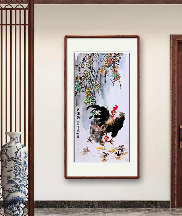 高晓林 （4676）国家一级美术师，江苏省美协会员《大吉祥》