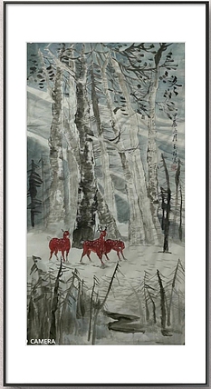 张玉柱 写意花鸟