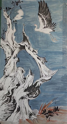 张玉柱 写意花鸟