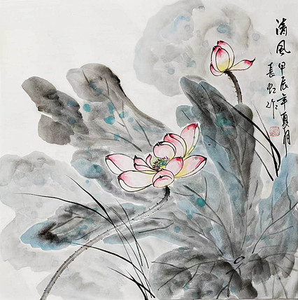 中国国画家协会理事 著名艺术家 谢长虹 精品国画作品