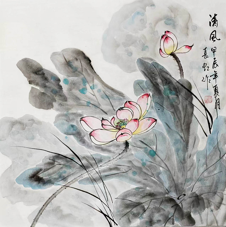 中国国画家协会理事 著名艺术家 谢长虹 精品国画作品