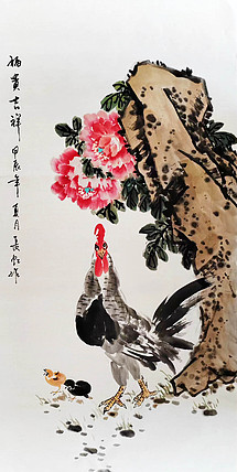 中国国画家协会理事 著名艺术家 谢长虹 精品国画作品