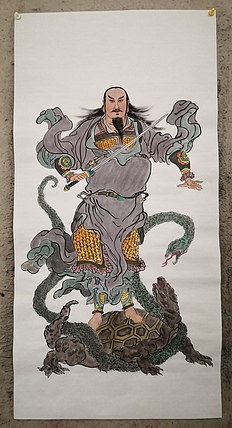 粟承志 真武大帝神像