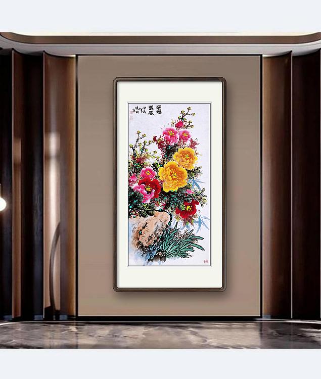 高晓林 （4699）国家一级美术师，江苏省委协会员《独领春风》