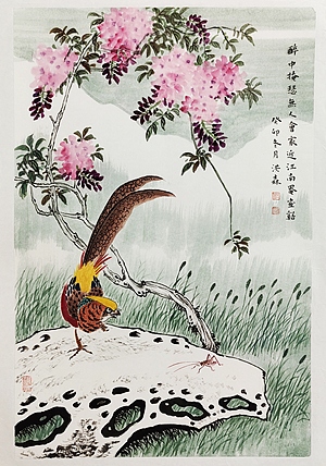 中国美术家协会会员 洪森 精品花鸟